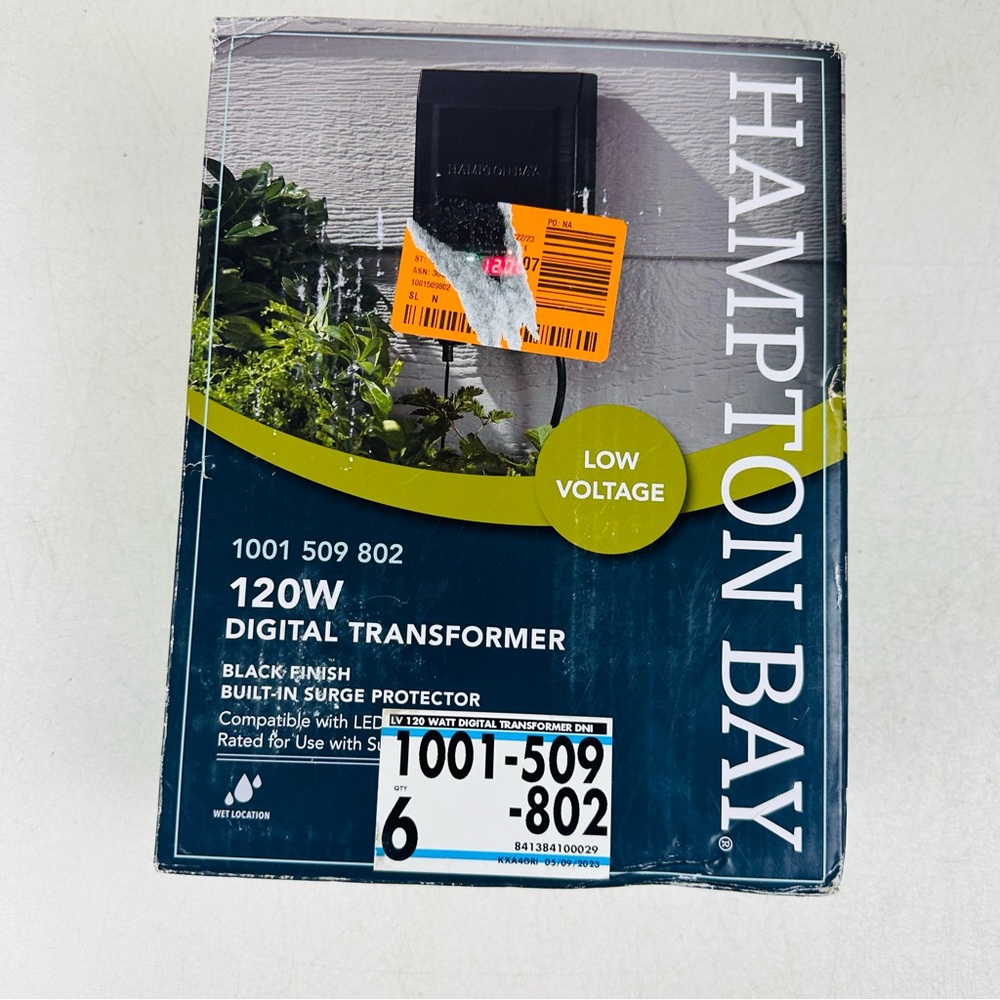 Hampton Bay Low-Voltage 120-Watt Landscape Lighting Transformer